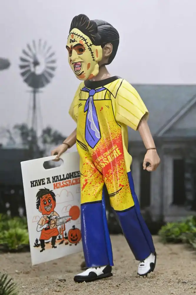 Teksańska Masakra Piłą Mechaniczną Ben Cooper Action Figure Kostium Seria 9 Leatherface 15 cm zdjęcie produktu