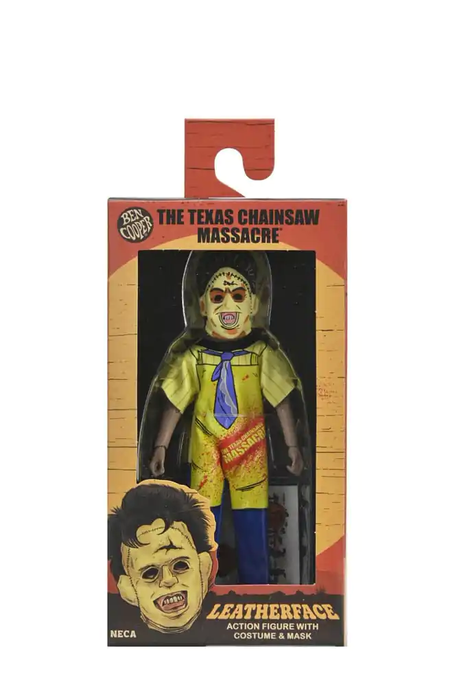 Teksańska Masakra Piłą Mechaniczną Ben Cooper Action Figure Kostium Seria 9 Leatherface 15 cm zdjęcie produktu