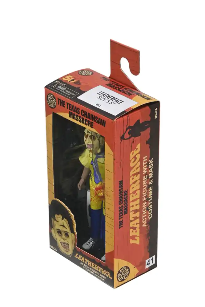 Teksańska Masakra Piłą Mechaniczną Ben Cooper Action Figure Kostium Seria 9 Leatherface 15 cm zdjęcie produktu
