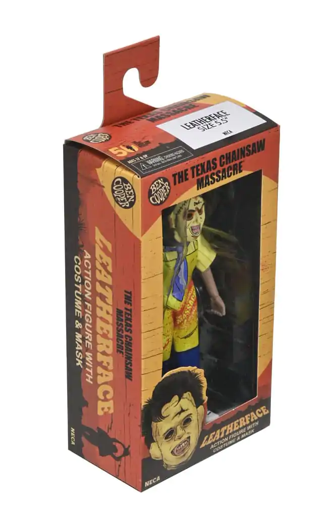 Teksańska Masakra Piłą Mechaniczną Ben Cooper Action Figure Kostium Seria 9 Leatherface 15 cm zdjęcie produktu