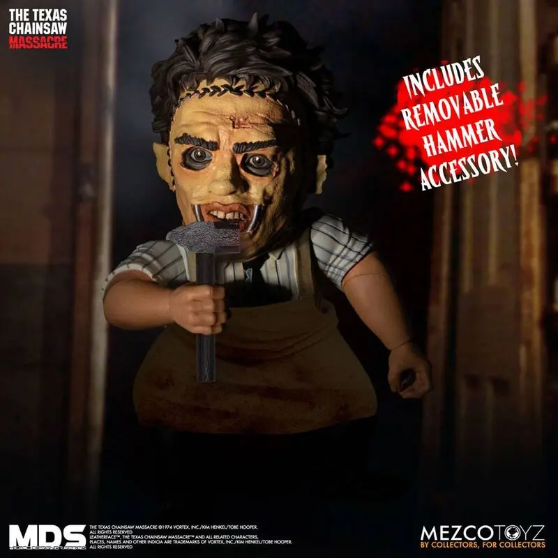 Texas Chainsaw Massacre MDS Figurka Akcji Leatherface 15 cm zdjęcie produktu