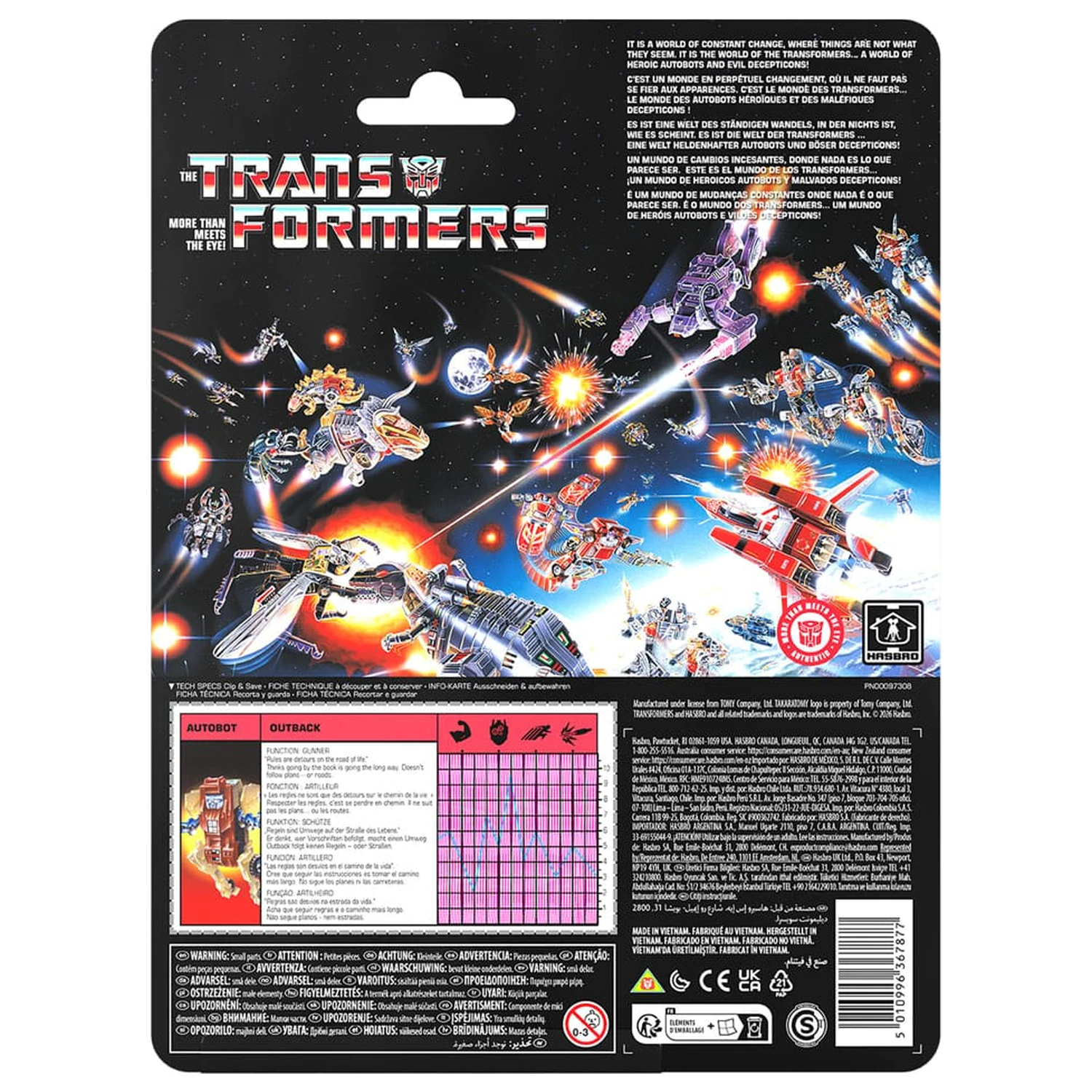 The Transformers Retro G1 figurka Autobot Outback 13 cm zdjęcie produktu