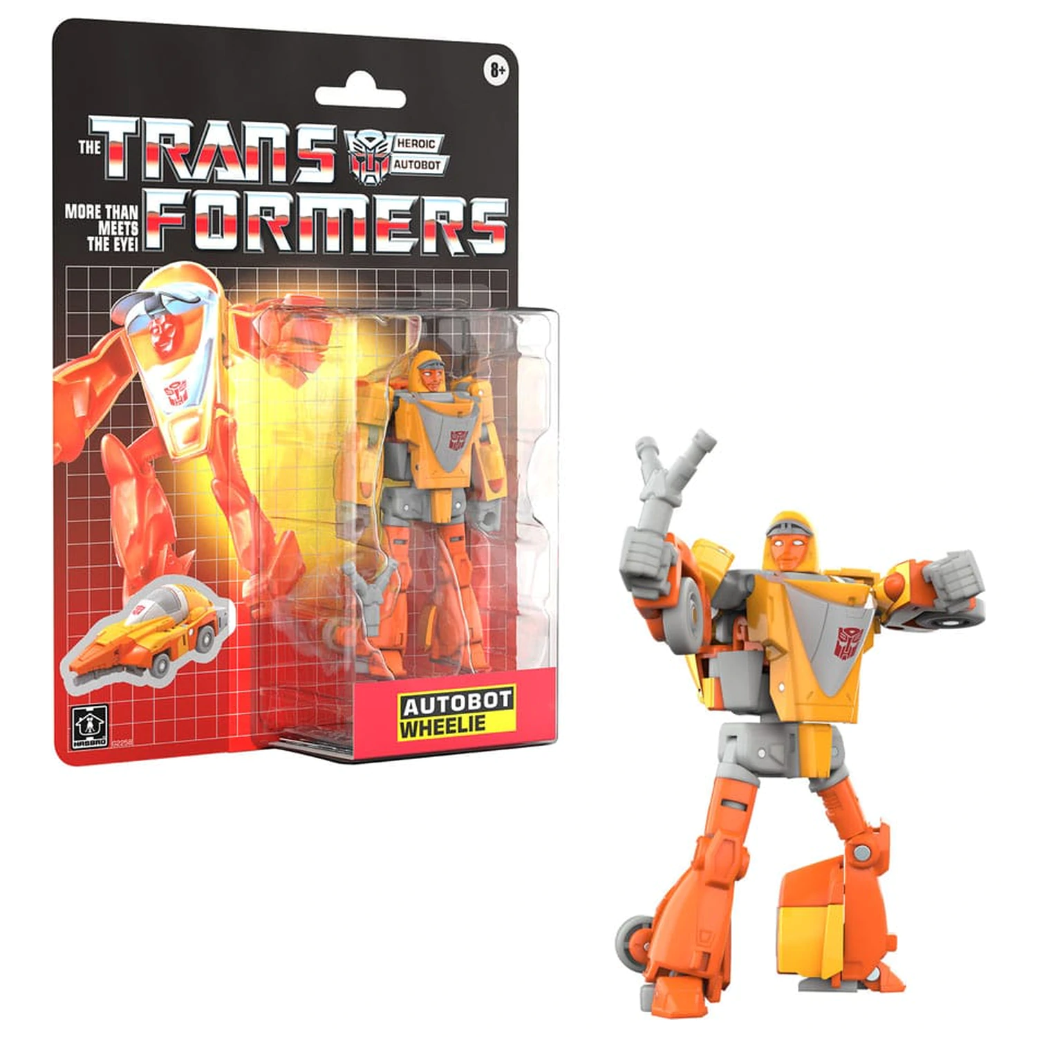 The Transformers Retro G1 figurka akcji Autobot Wheelie 11 cm zdjęcie produktu