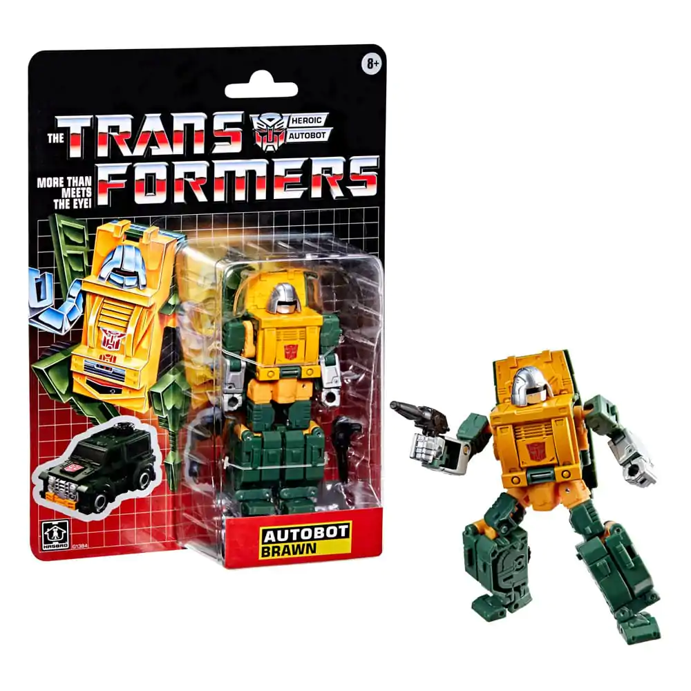 The Transformers Retro G1 figurka akcji Autobot Brawn 13 cm zdjęcie produktu