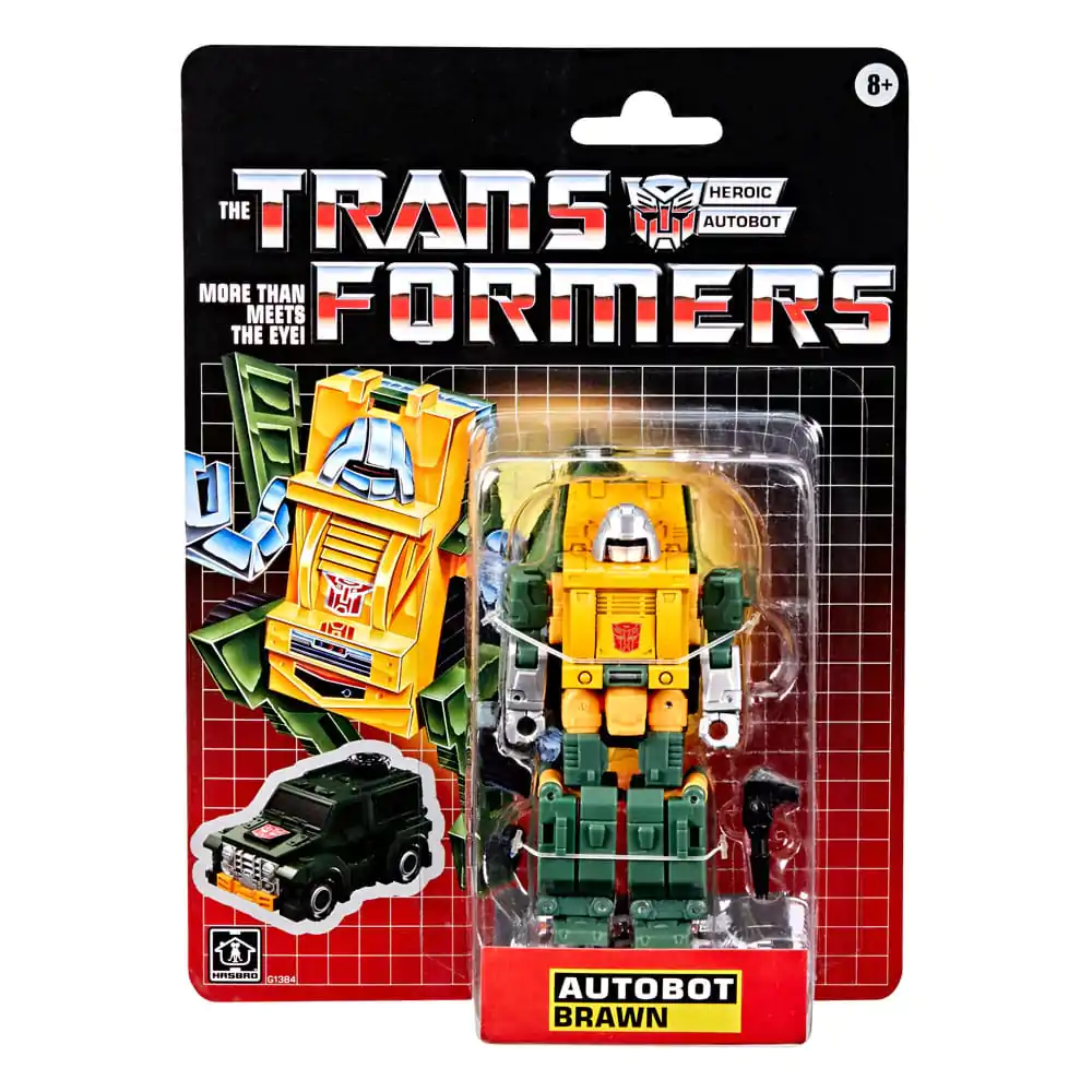 The Transformers Retro G1 figurka akcji Autobot Brawn 13 cm zdjęcie produktu