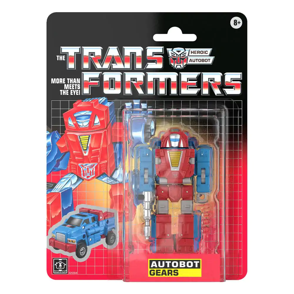 The Transformers Retro G1 Figurka Akcji Autobot Gears 12 cm zdjęcie produktu