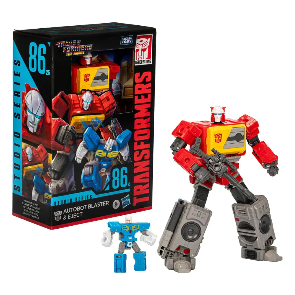 The Transformers: The Movie Generations Studio Series Voyager Class Figurka akcji Autobot Blaster & Eject 16 cm zdjęcie produktu