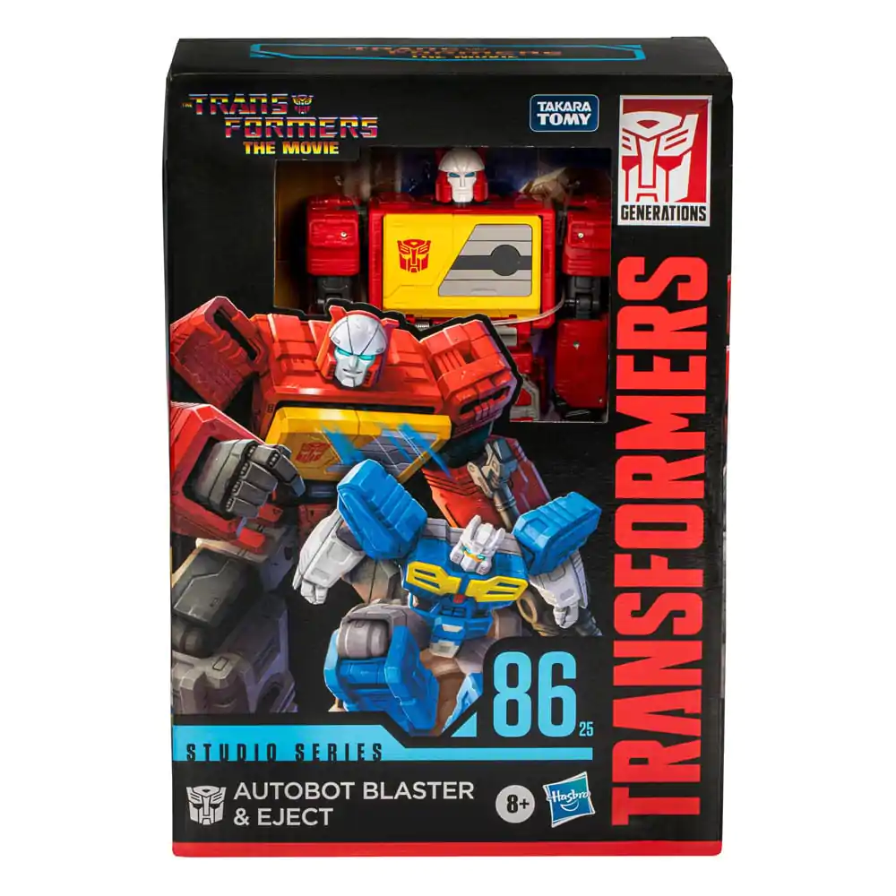 The Transformers: The Movie Generations Studio Series Voyager Class Figurka akcji Autobot Blaster & Eject 16 cm zdjęcie produktu