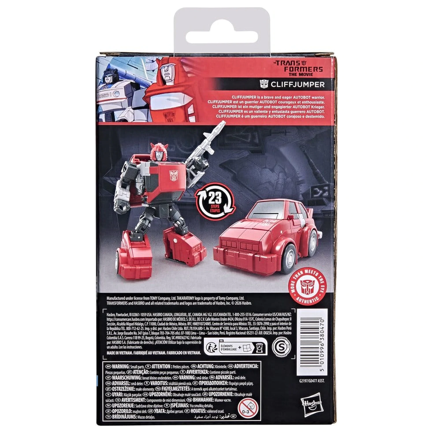 The Transformers: The Movie Studio Series Deluxe Class Figurka Akcji Cliffjumper 10 cm zdjęcie produktu