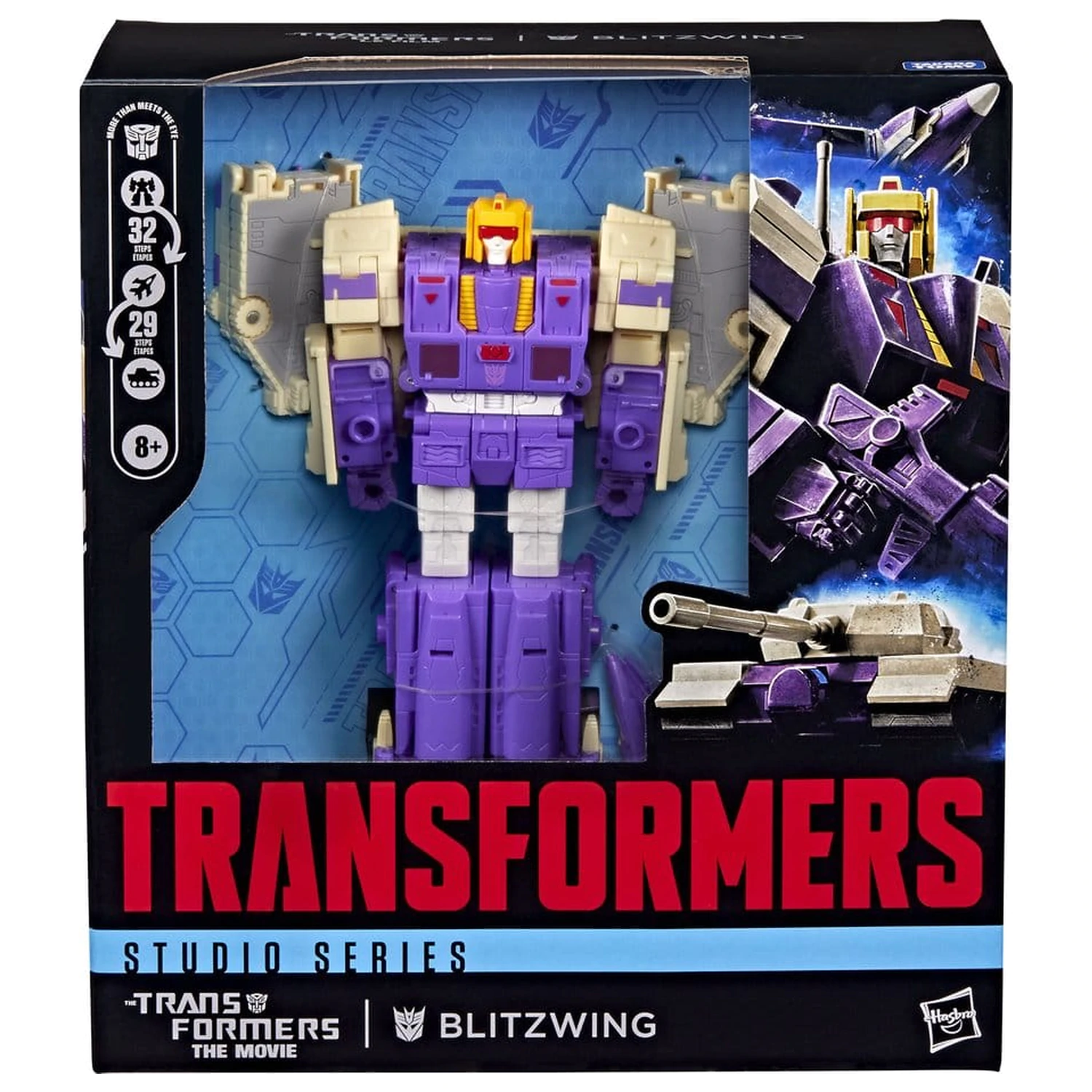 The Transformers: The Movie Studio Series Leader Class Figurka Akcji Blitzwing 18 cm zdjęcie produktu