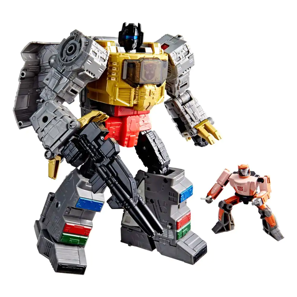 The Transformers: The Movie Studio Series Leader Class Figurka Akcji Dinobot Grimlock i Autobot Wheelie 22 cm zdjęcie produktu