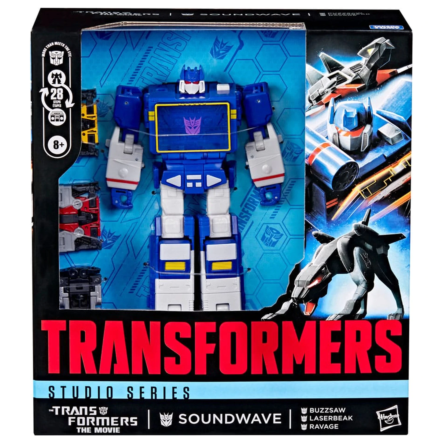 The Transformers: The Movie Studio Series Leader Class Figurka Akcji Soundwave 22 cm zdjęcie produktu