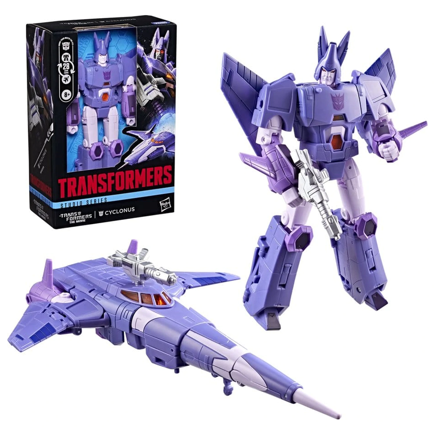 The Transformers: The Movie Studio Series Voyager Class figurka akcji Cyclonus 20 cm zdjęcie produktu