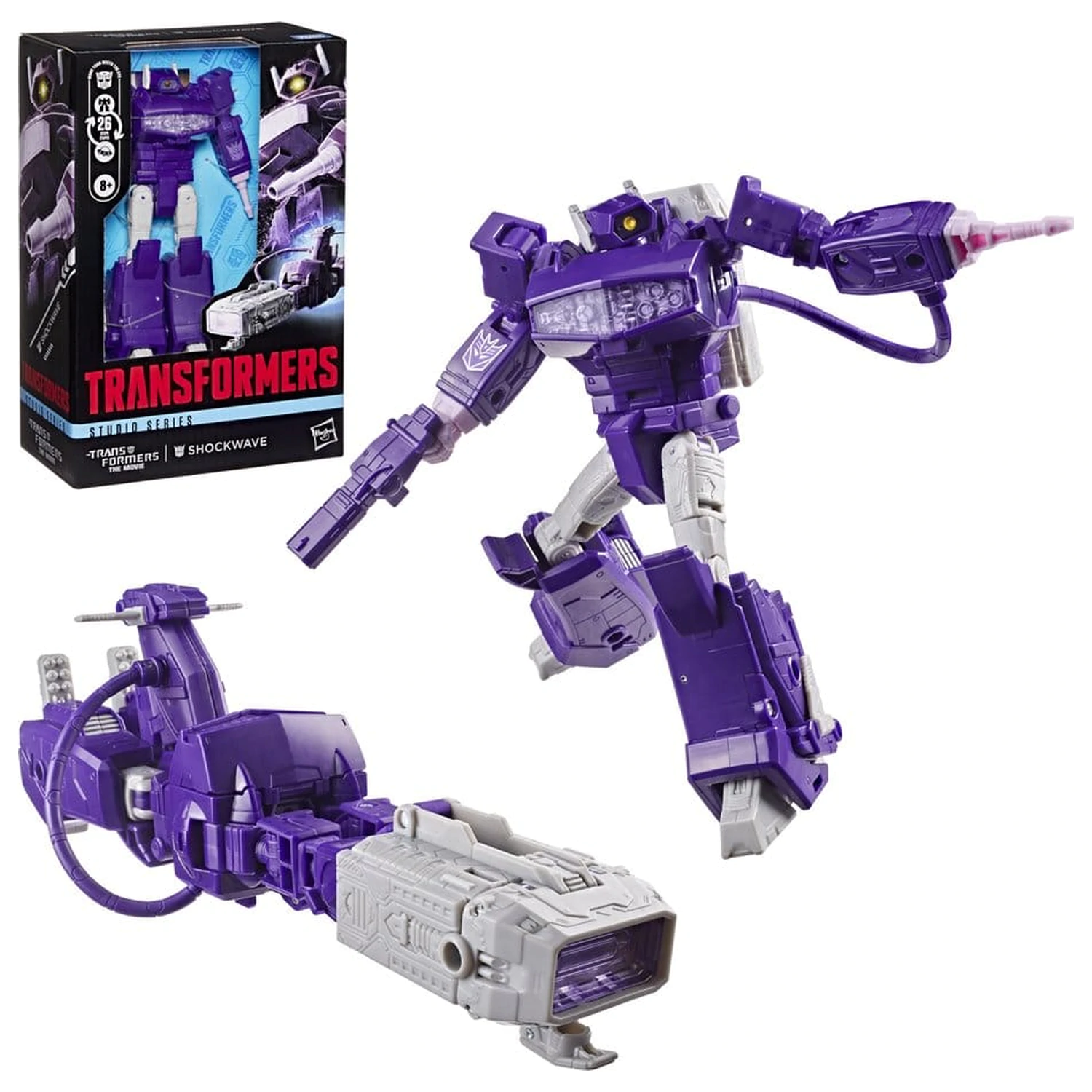 The Transformers: The Movie Studio Series Voyager Class figurka Shockwave 17 cm zdjęcie produktu