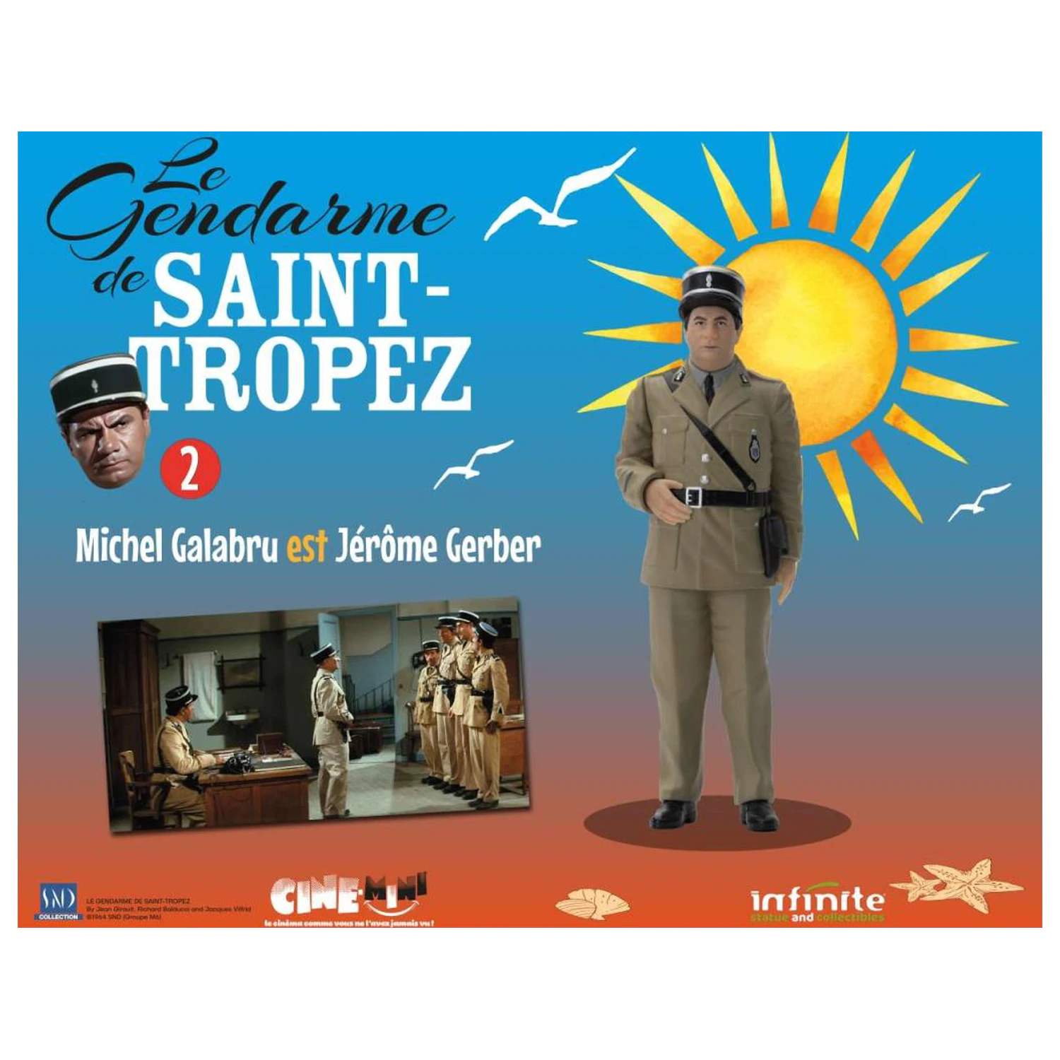 The Troops of St. Tropez Jérôme Gerber Figurka 10cm zdjęcie produktu