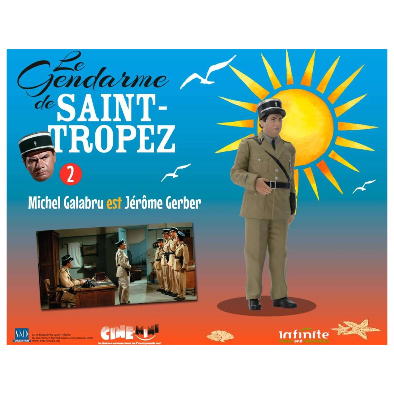 The Troops of St. Tropez Jérôme Gerber Figurka 10cm zdjęcie produktu