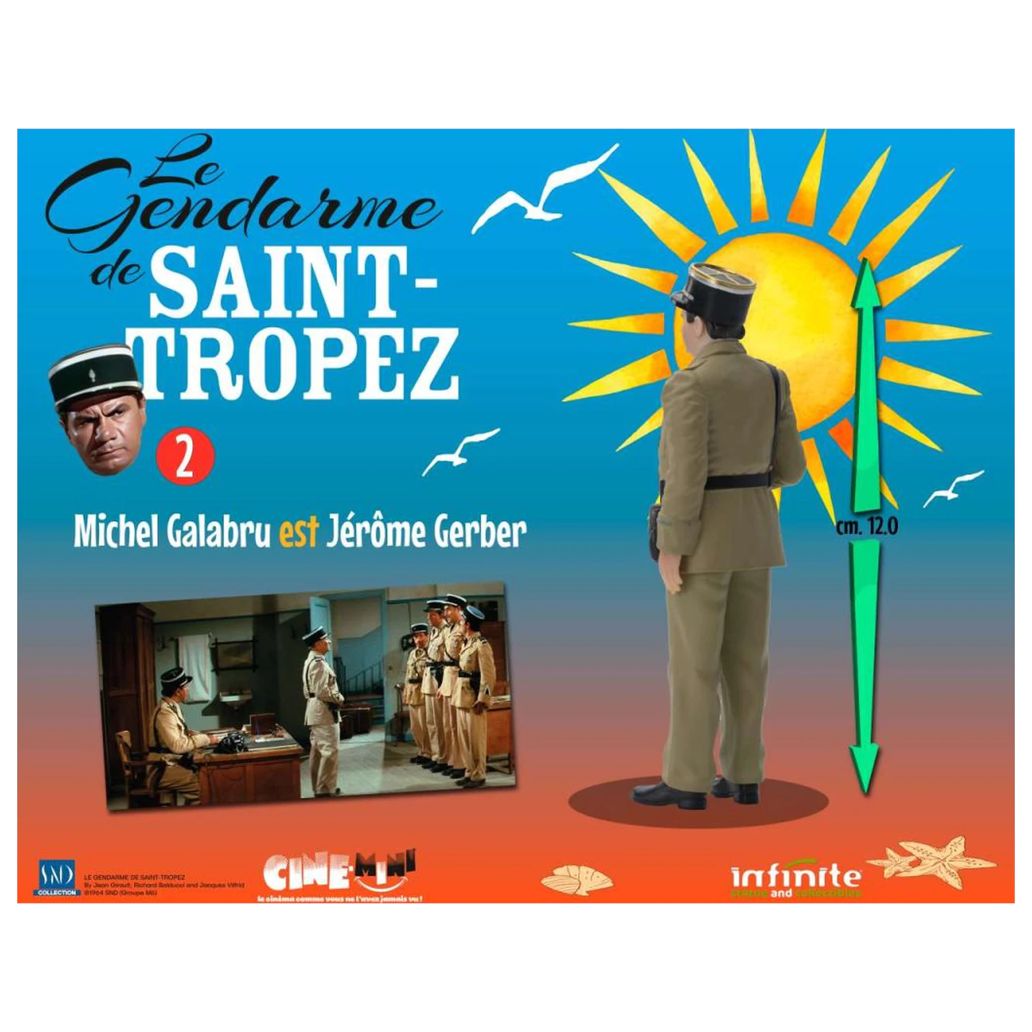 The Troops of St. Tropez Jérôme Gerber Figurka 10cm zdjęcie produktu