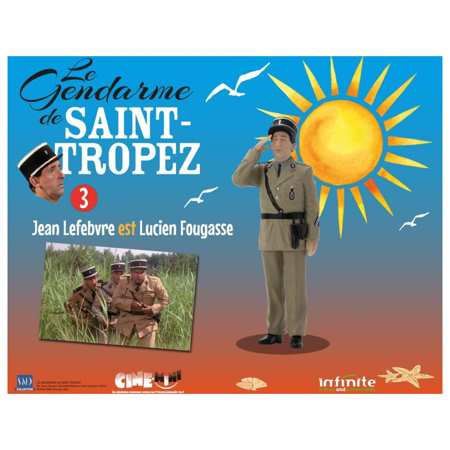 The Troops of St. Tropez Lucien Fougasse Figurka 10cm zdjęcie produktu