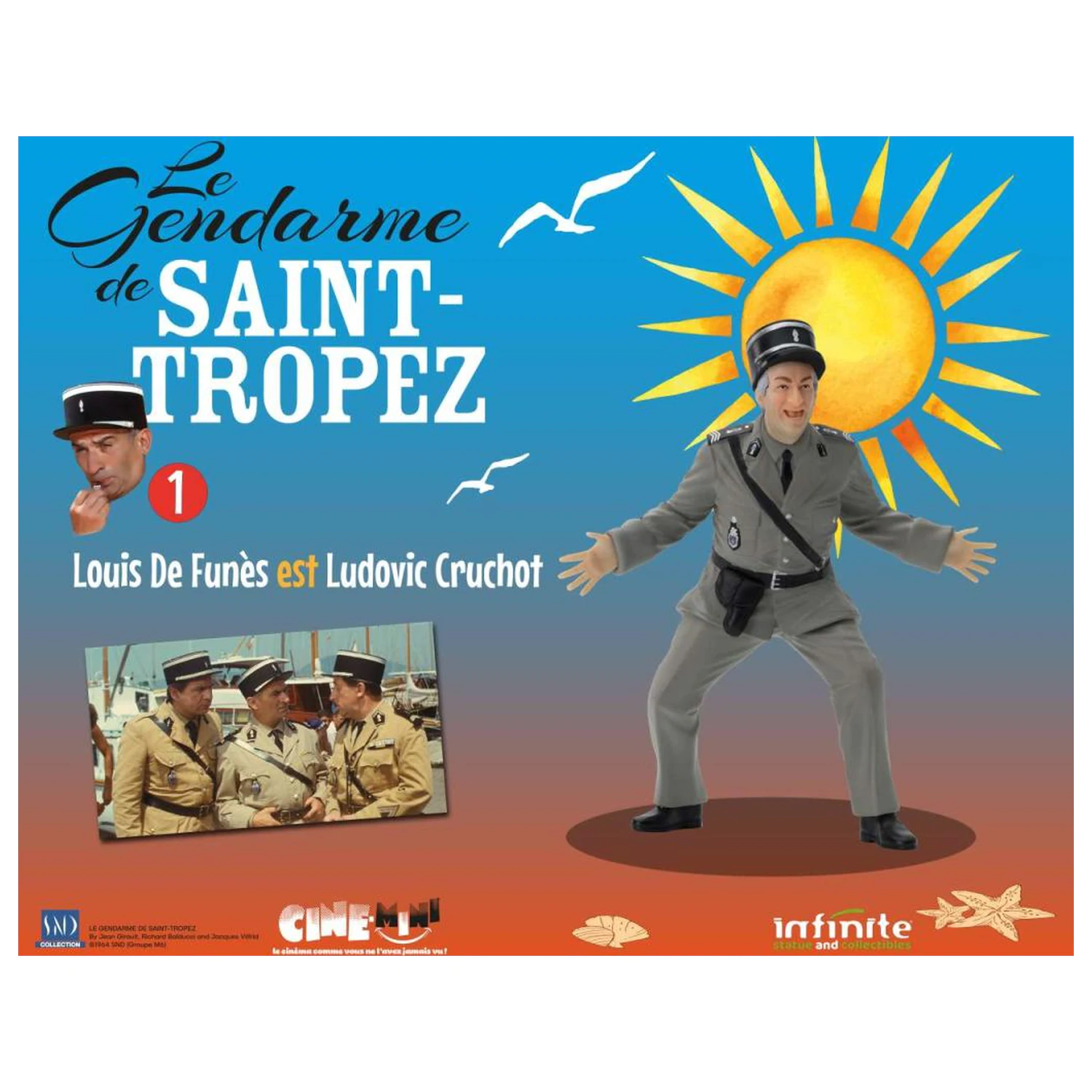 The Troops of St. Tropez Ludovic Cruchot Figurka 10 cm zdjęcie produktu