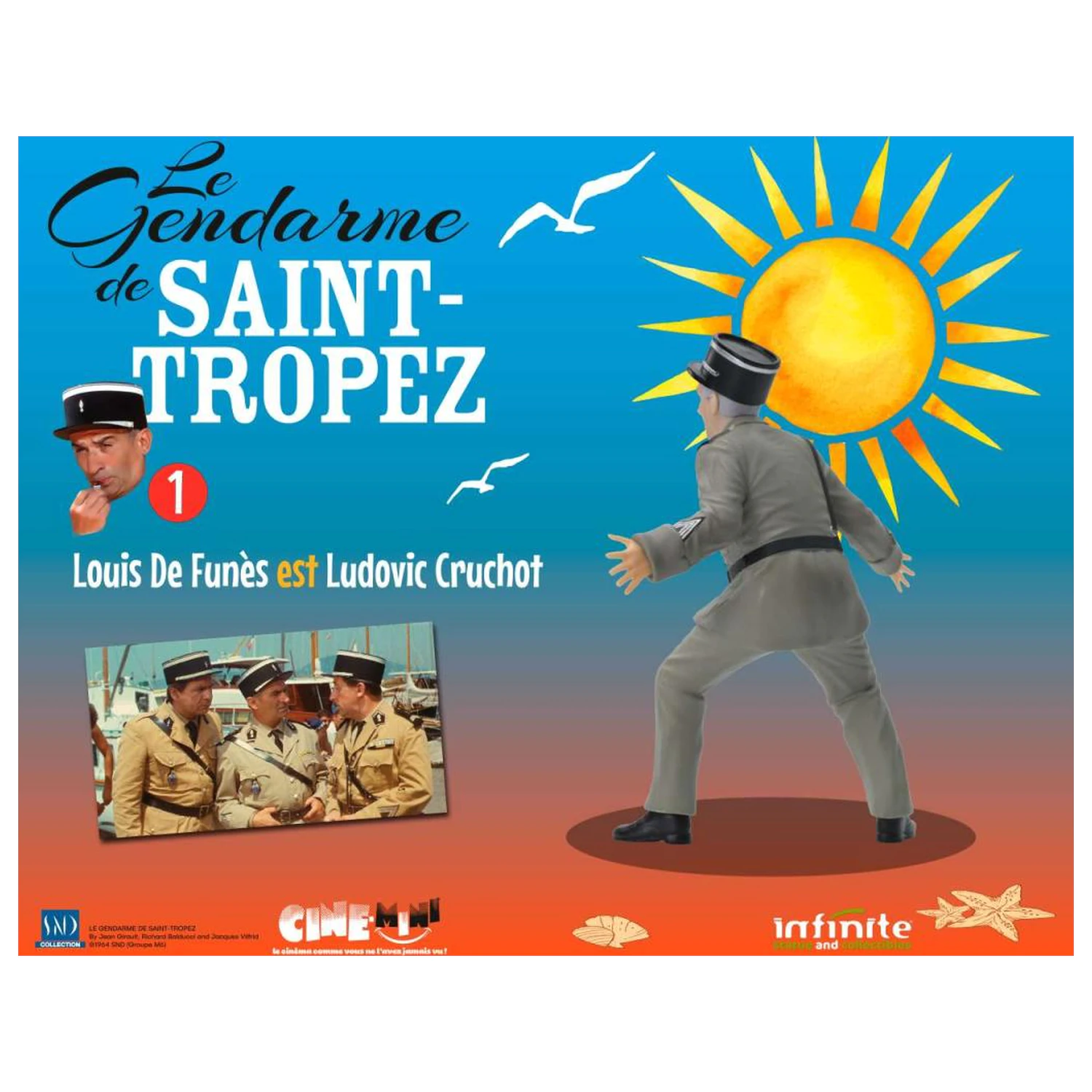 The Troops of St. Tropez Ludovic Cruchot Figurka 10 cm zdjęcie produktu