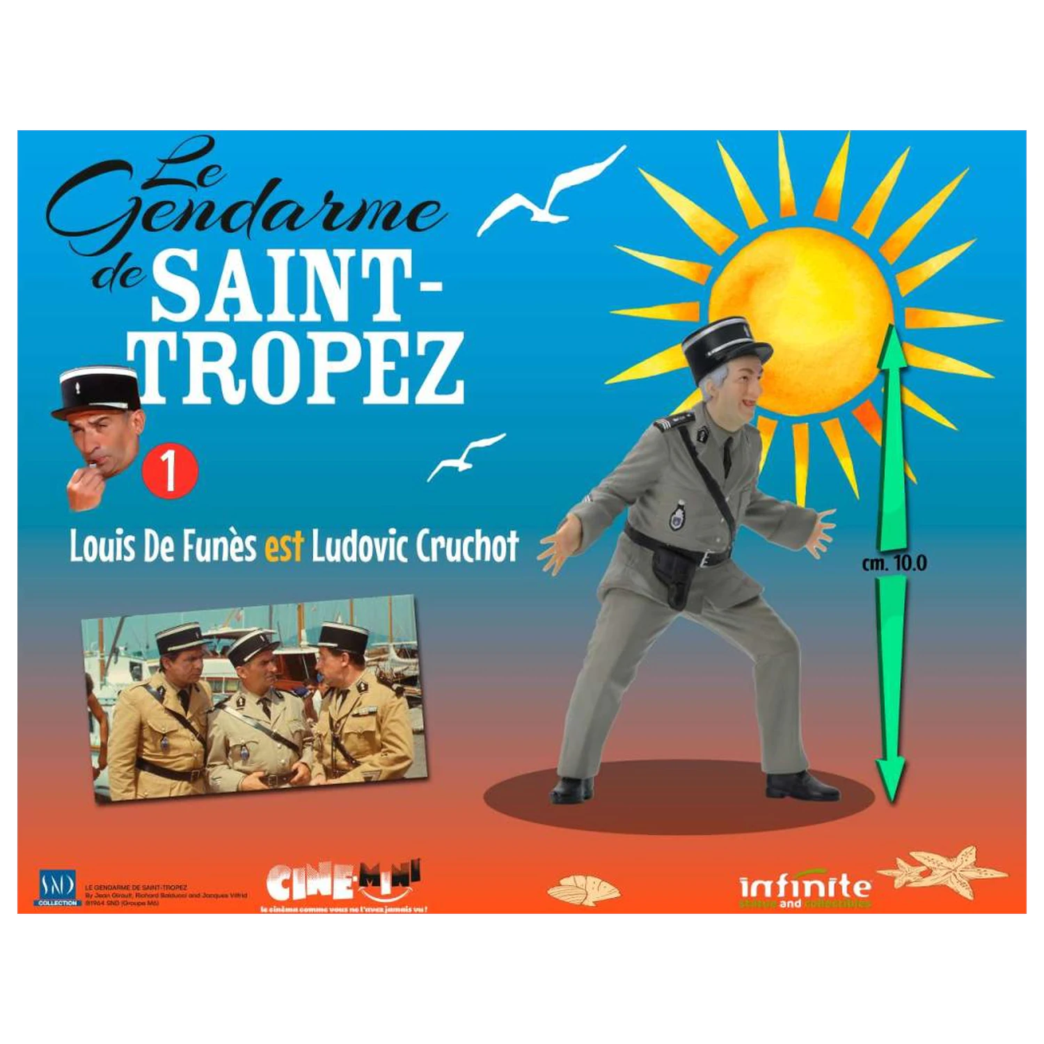 The Troops of St. Tropez Ludovic Cruchot Figurka 10 cm zdjęcie produktu