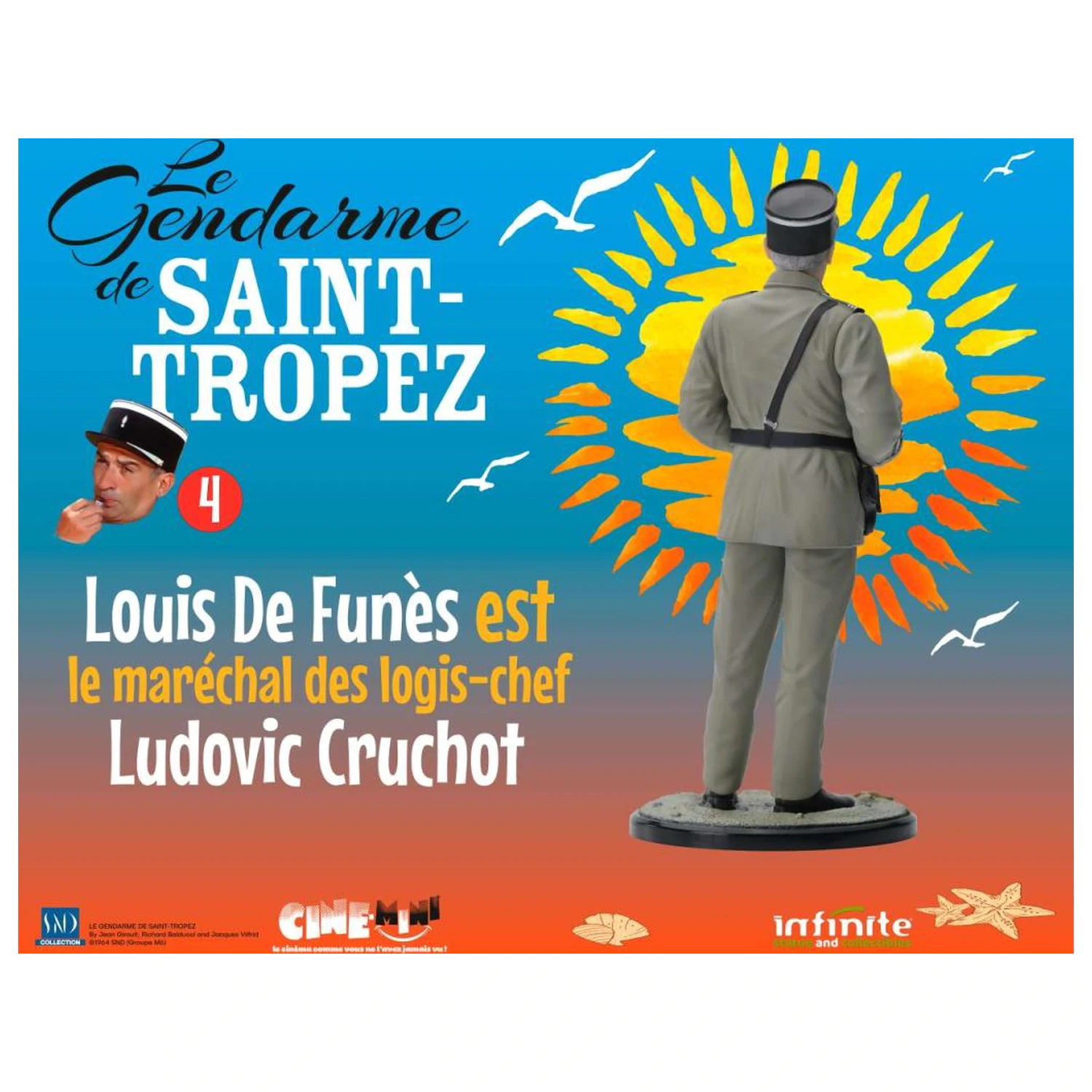 The Troops of St. Tropez Ludovic Cruchot Figurka 16 cm zdjęcie produktu