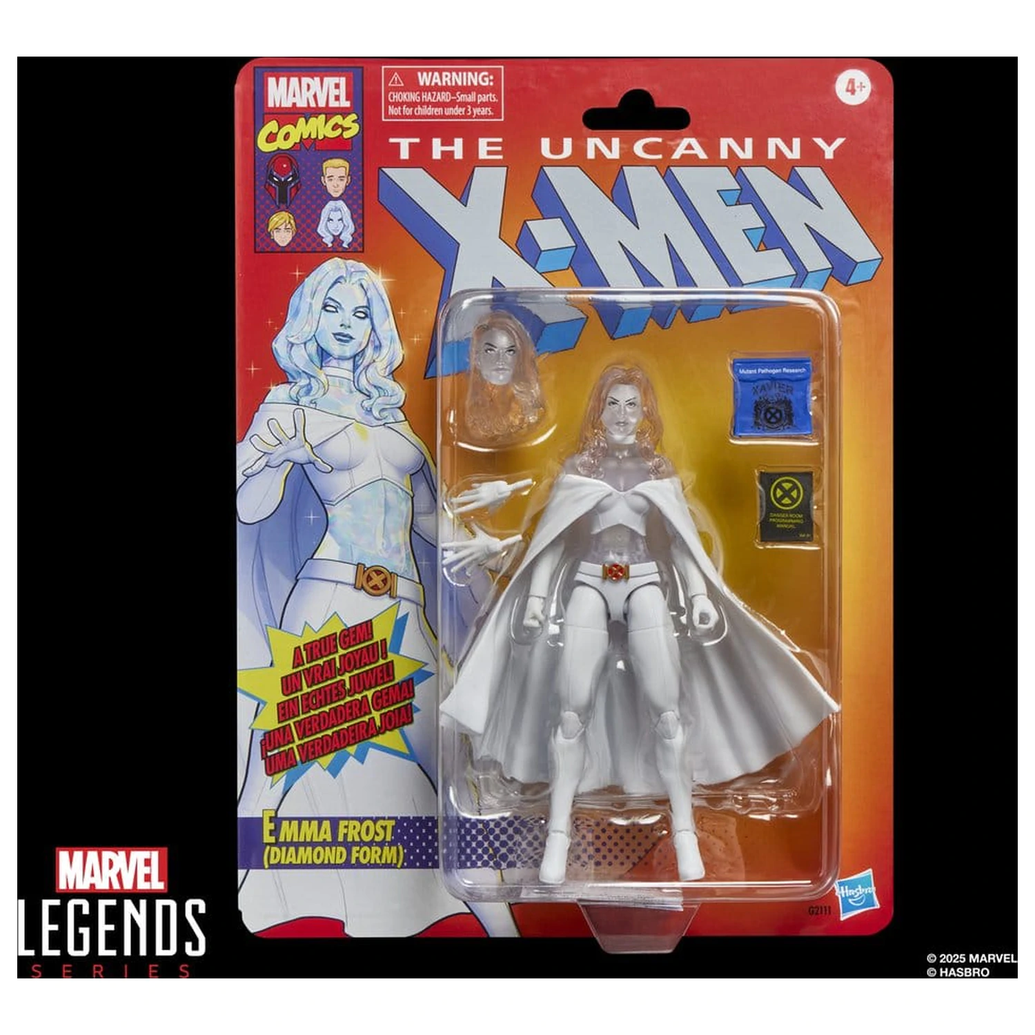 The Uncanny X-Men Marvel Legends Figurka akcji Emma Frost (Diamond Form) 15 cm zdjęcie produktu