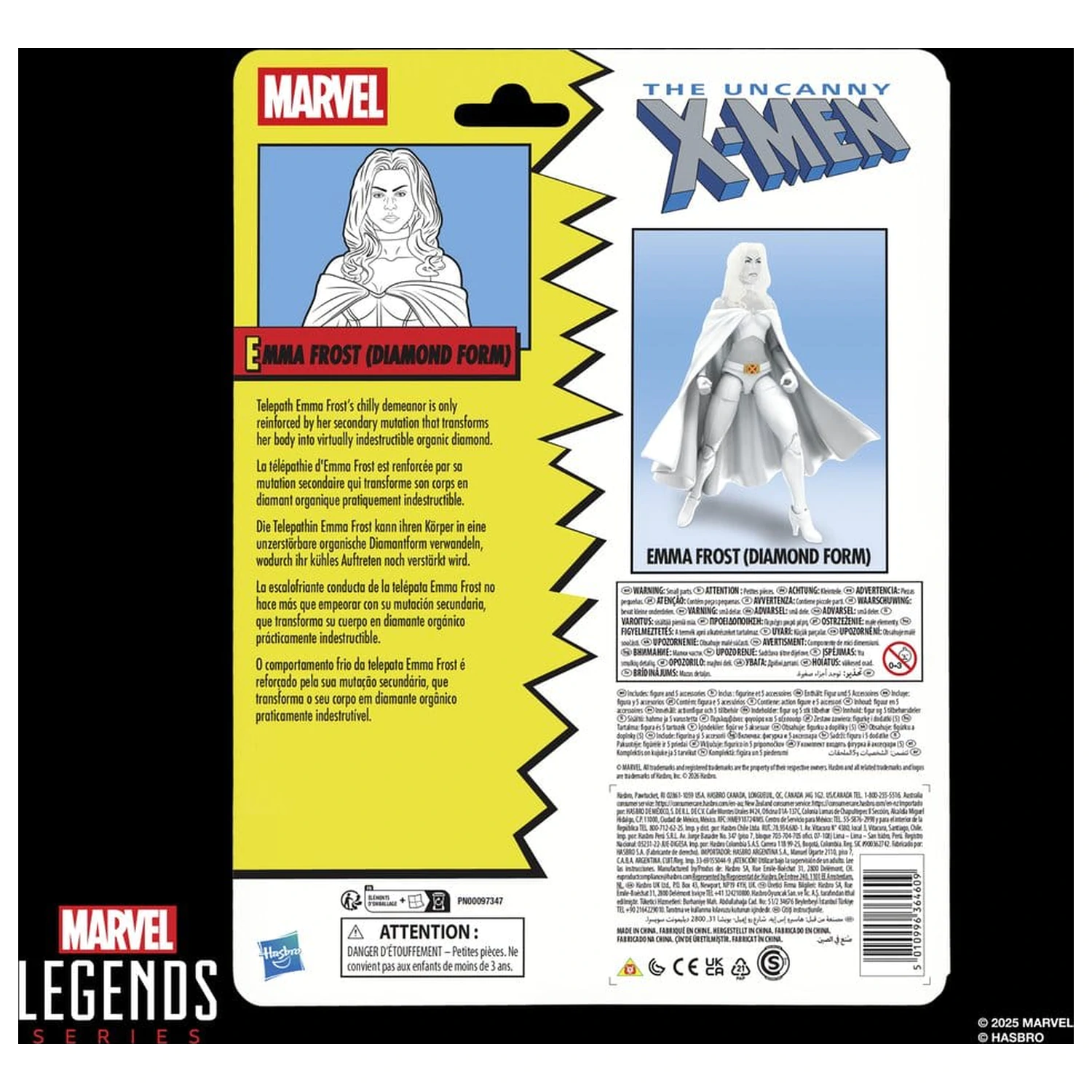 The Uncanny X-Men Marvel Legends Figurka akcji Emma Frost (Diamond Form) 15 cm zdjęcie produktu