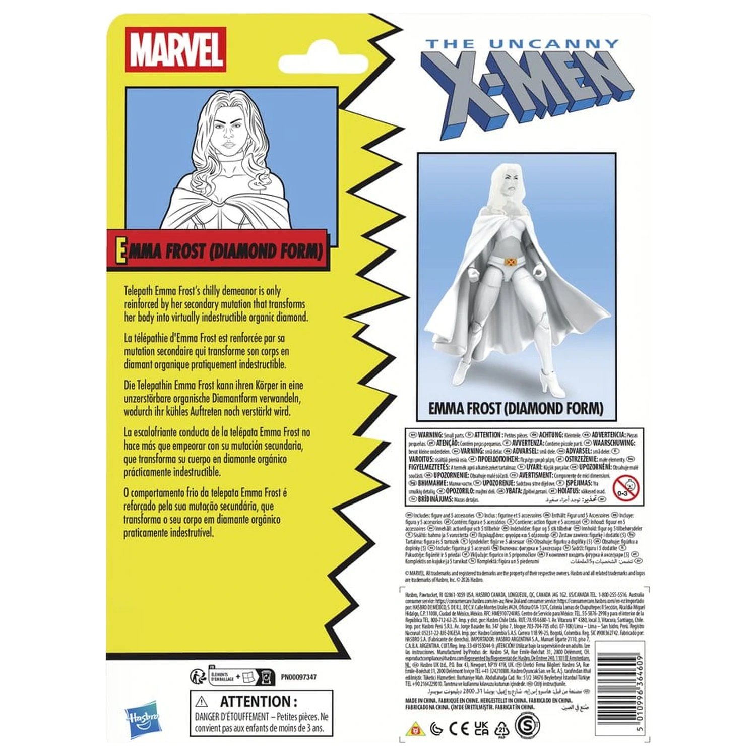 The Uncanny X-Men Marvel Legends Figurka akcji Emma Frost (Diamond Form) 15 cm zdjęcie produktu