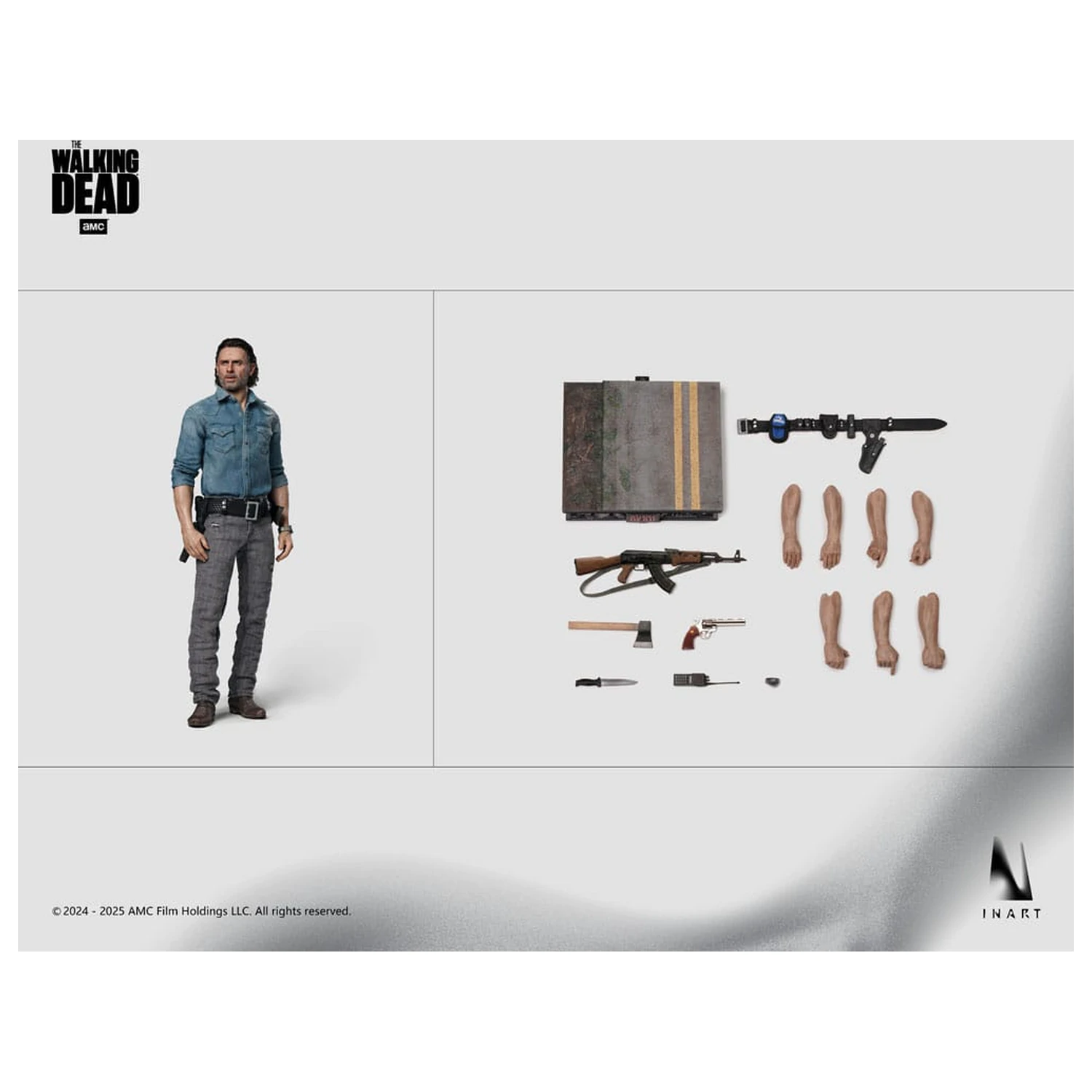 The Walking Dead Figurka Akcji 1/6 Rick Grimes 35 cm zdjęcie produktu
