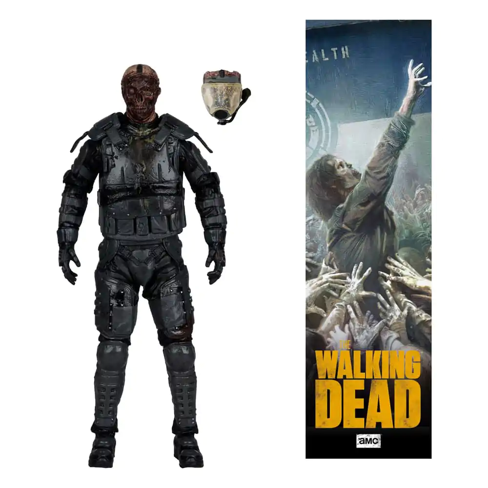 The Walking Dead  Figurka Zombie z maską gazową (sezon 4) 13 cm zdjęcie produktu