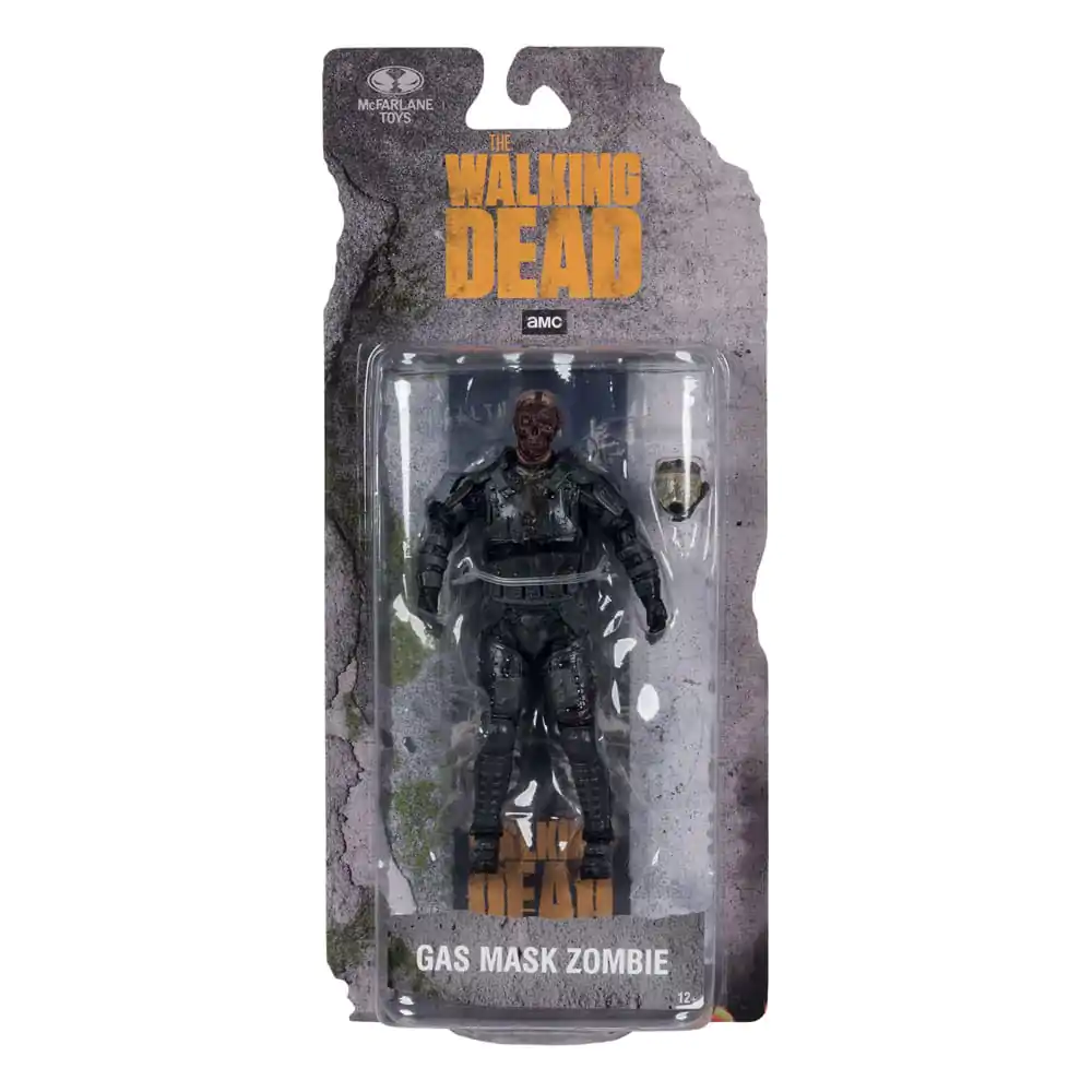 The Walking Dead  Figurka Zombie z maską gazową (sezon 4) 13 cm zdjęcie produktu