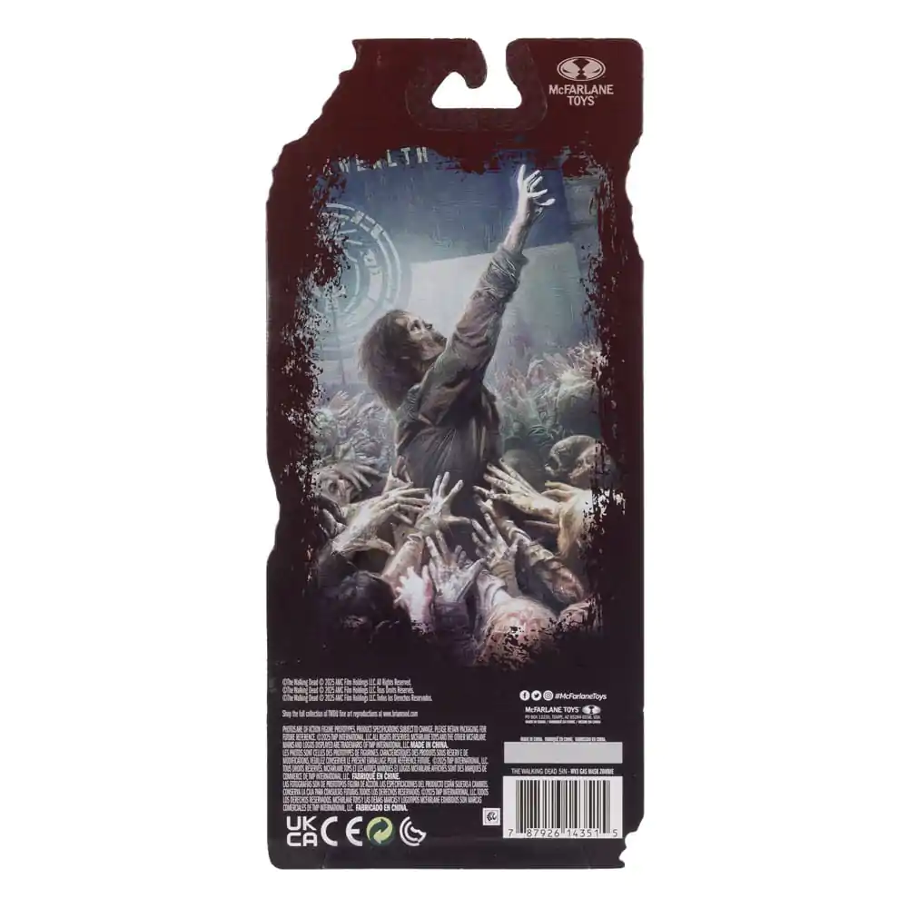 The Walking Dead  Figurka Zombie z maską gazową (sezon 4) 13 cm zdjęcie produktu