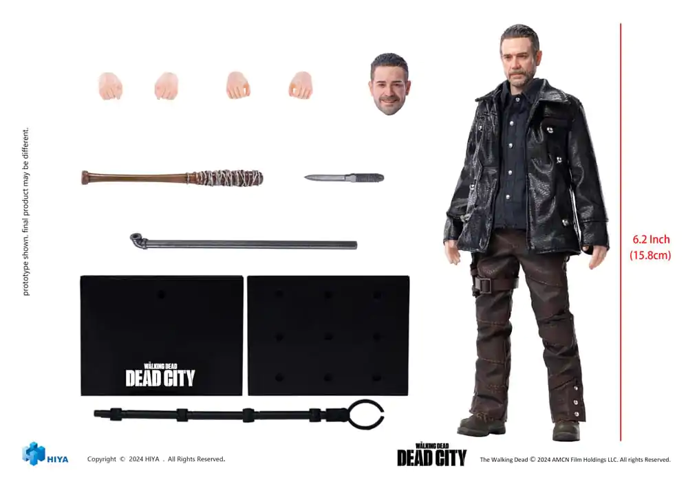 The Walking Dead: Dead City Exquisite Super Series Figurka Akcji 1/12 Negan 16 cm zdjęcie produktu