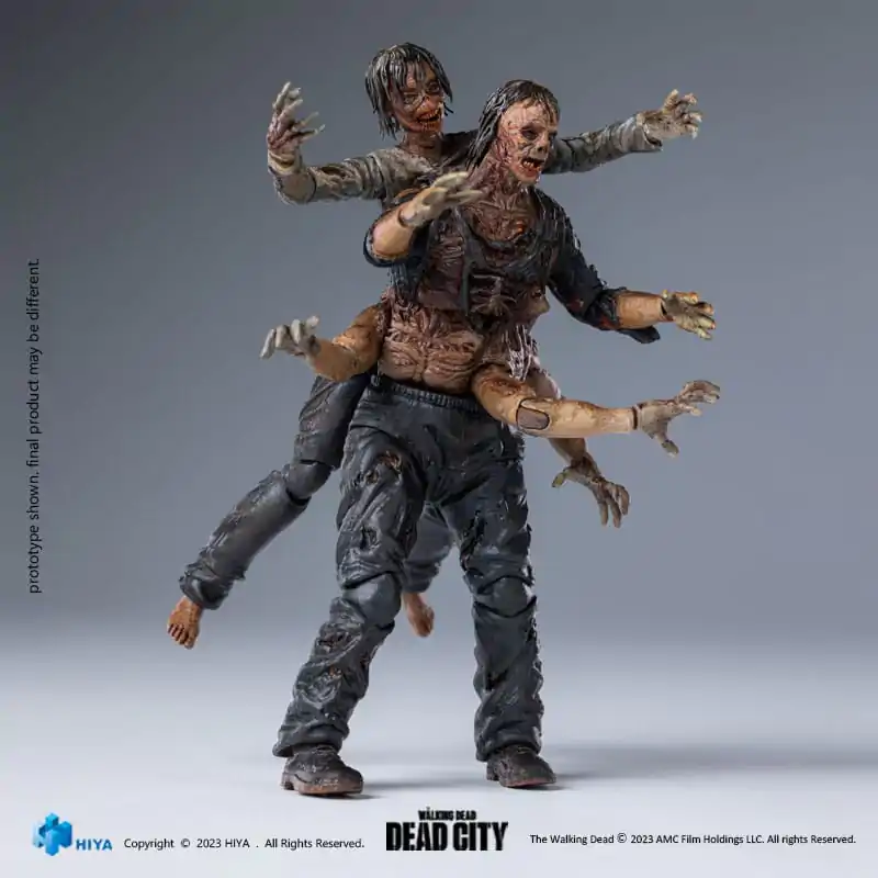 The Walking Dead Exquisite Mini Figurka Akcji 1/18 Dead City Walker King 11 cm zdjęcie produktu