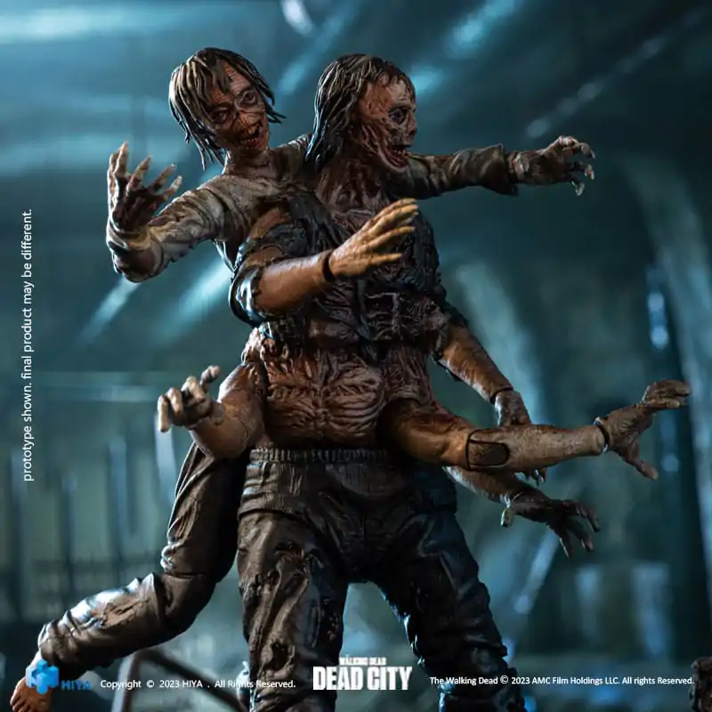 The Walking Dead Exquisite Mini Figurka Akcji 1/18 Dead City Walker King 11 cm zdjęcie produktu