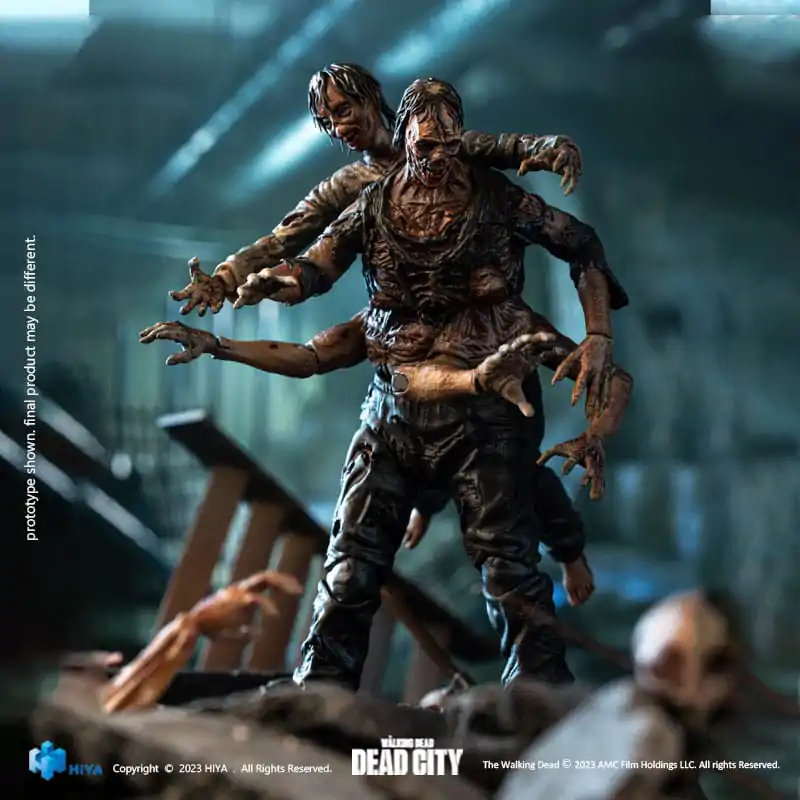 The Walking Dead Exquisite Mini Figurka Akcji 1/18 Dead City Walker King 11 cm zdjęcie produktu