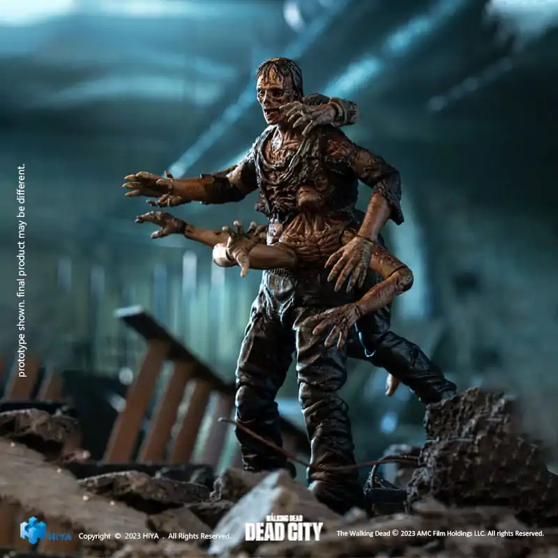 The Walking Dead Exquisite Mini Figurka Akcji 1/18 Dead City Walker King 11 cm zdjęcie produktu