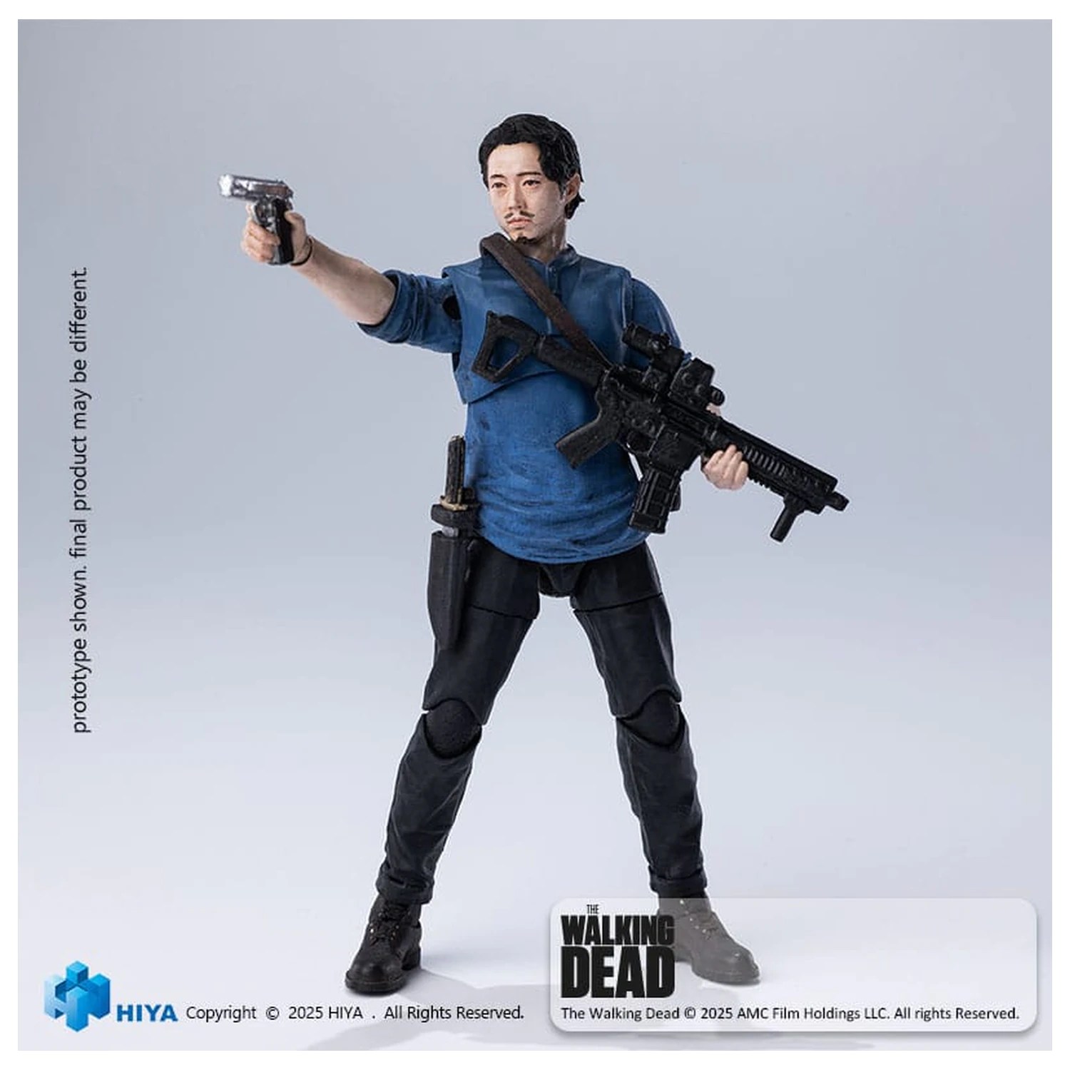 The Walking Dead Exquisite Mini Series figurka akcji 1/18 Glenn 11 cm zdjęcie produktu