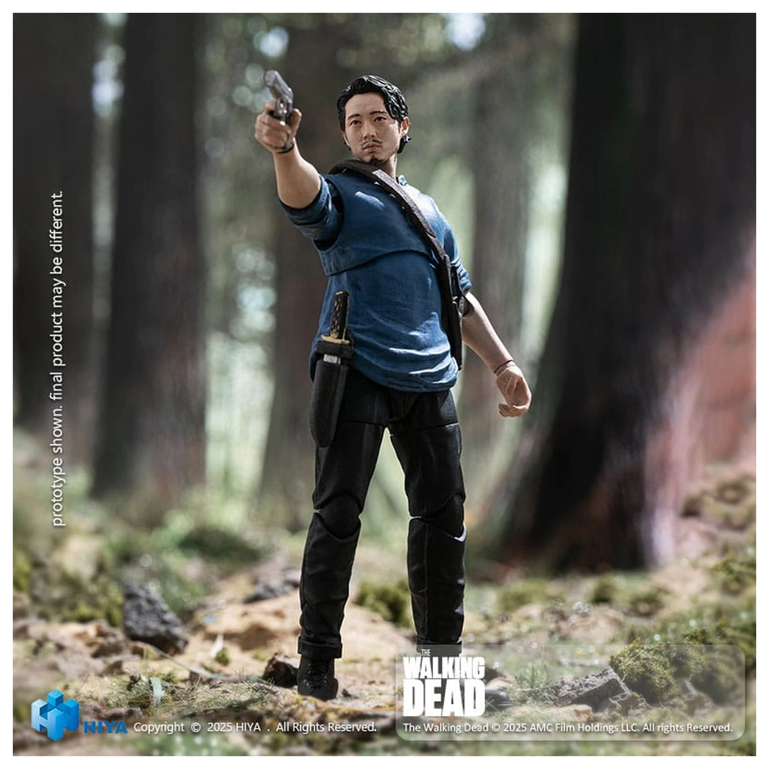 The Walking Dead Exquisite Mini Series figurka akcji 1/18 Glenn 11 cm zdjęcie produktu