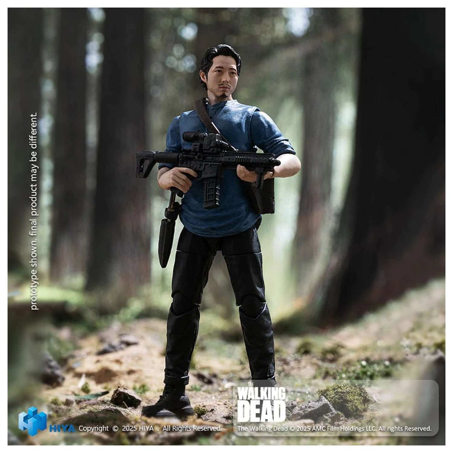 The Walking Dead Exquisite Mini Series figurka akcji 1/18 Glenn 11 cm zdjęcie produktu