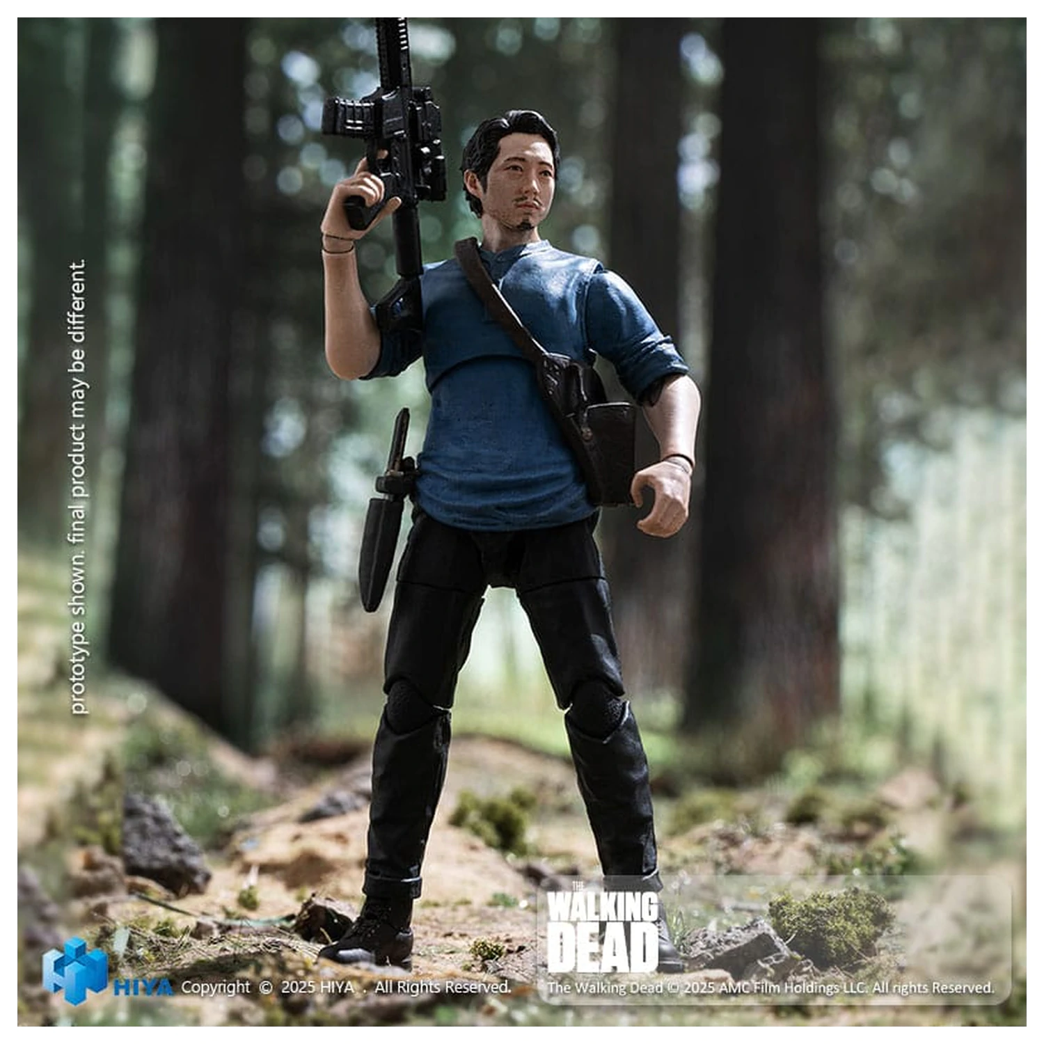 The Walking Dead Exquisite Mini Series figurka akcji 1/18 Glenn 11 cm zdjęcie produktu