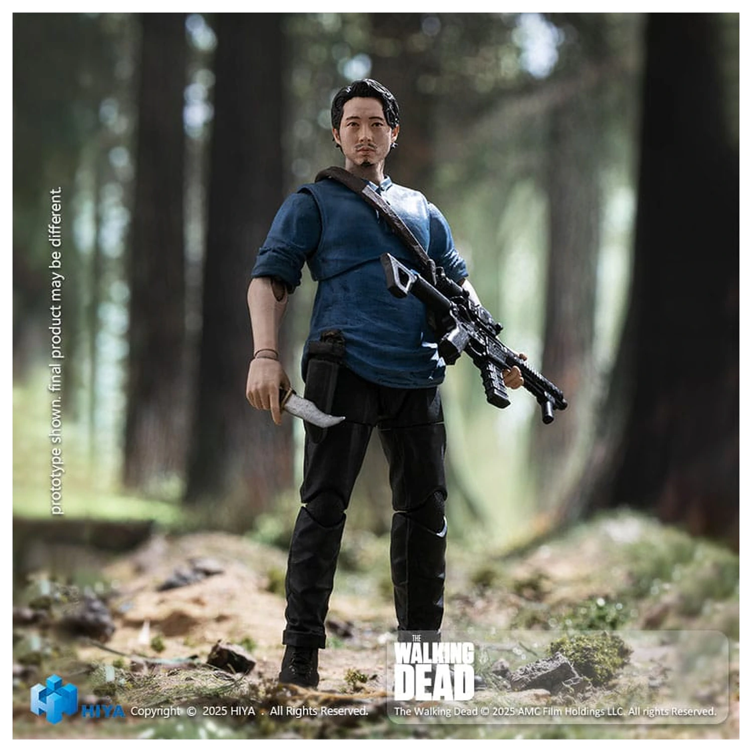 The Walking Dead Exquisite Mini Series figurka akcji 1/18 Glenn 11 cm zdjęcie produktu