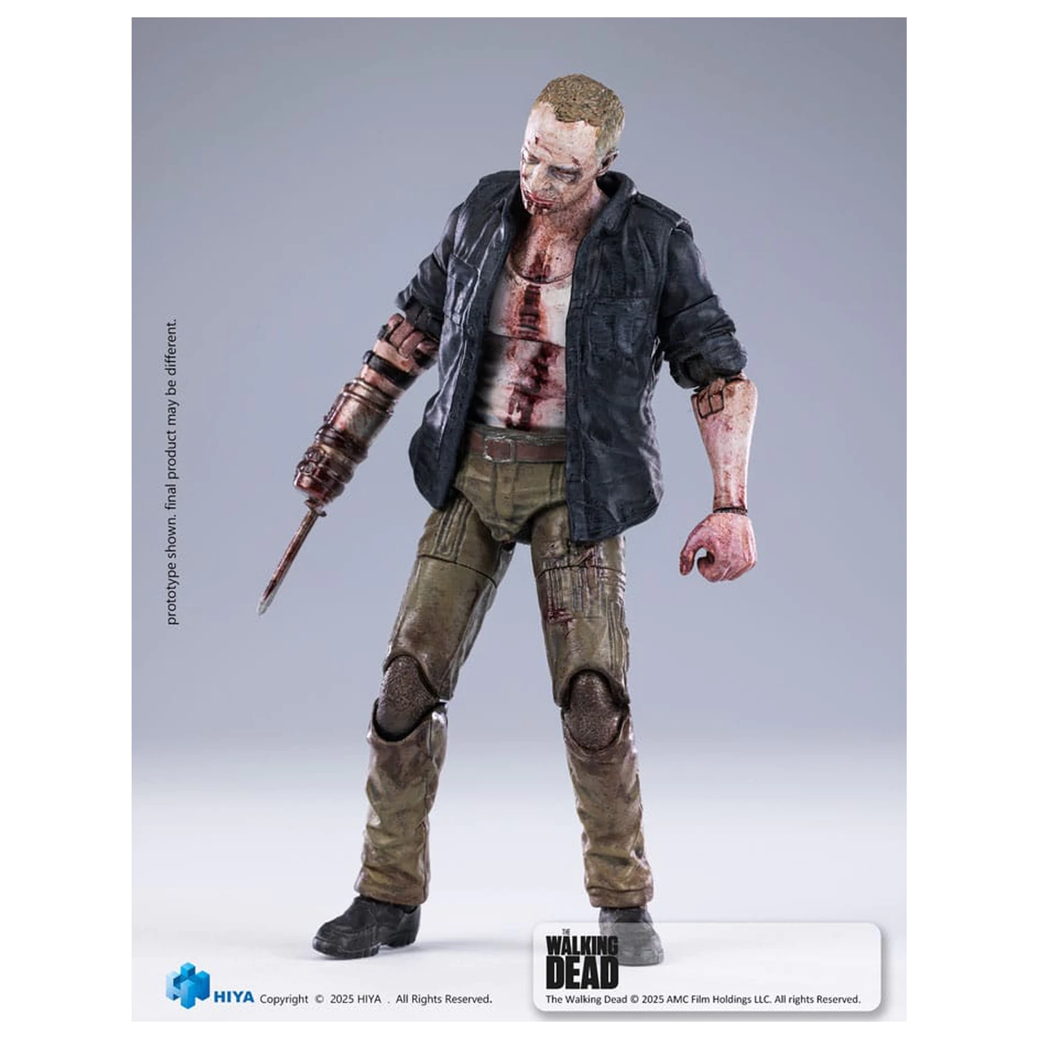 The Walking Dead Exquisite Mini Series figurka akcji 1/18 Merle 11 cm zdjęcie produktu