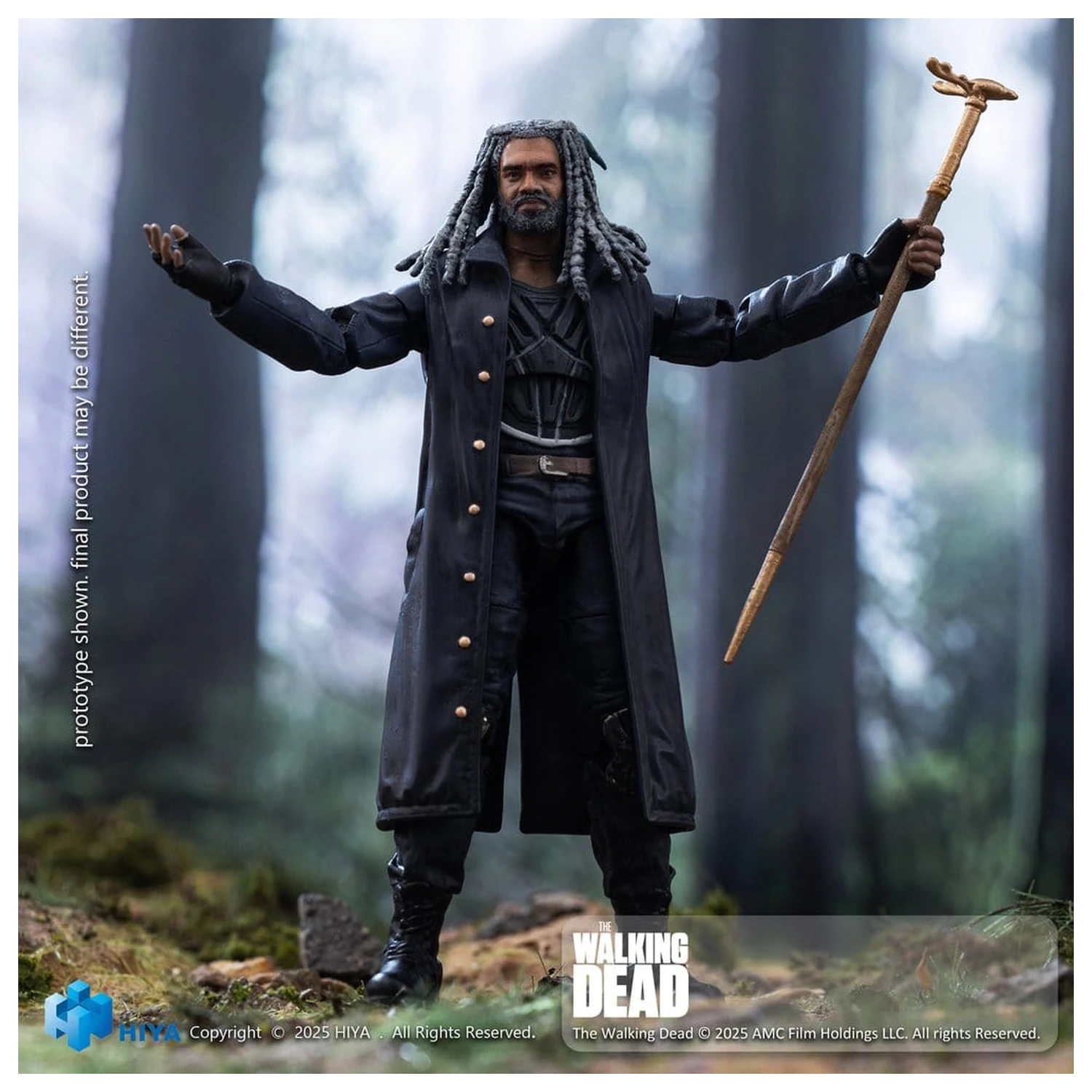 The Walking Dead Exquisite Mini Series figurka akcji 1/18 Ezekiel 11 cm zdjęcie produktu