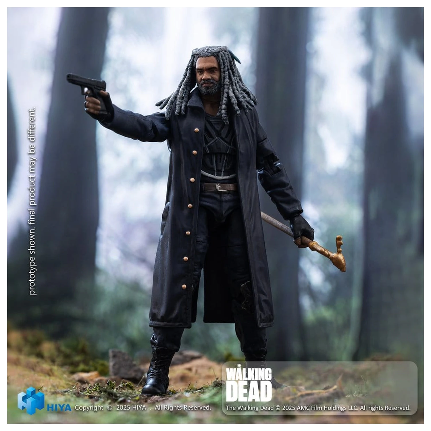 The Walking Dead Exquisite Mini Series figurka akcji 1/18 Ezekiel 11 cm zdjęcie produktu
