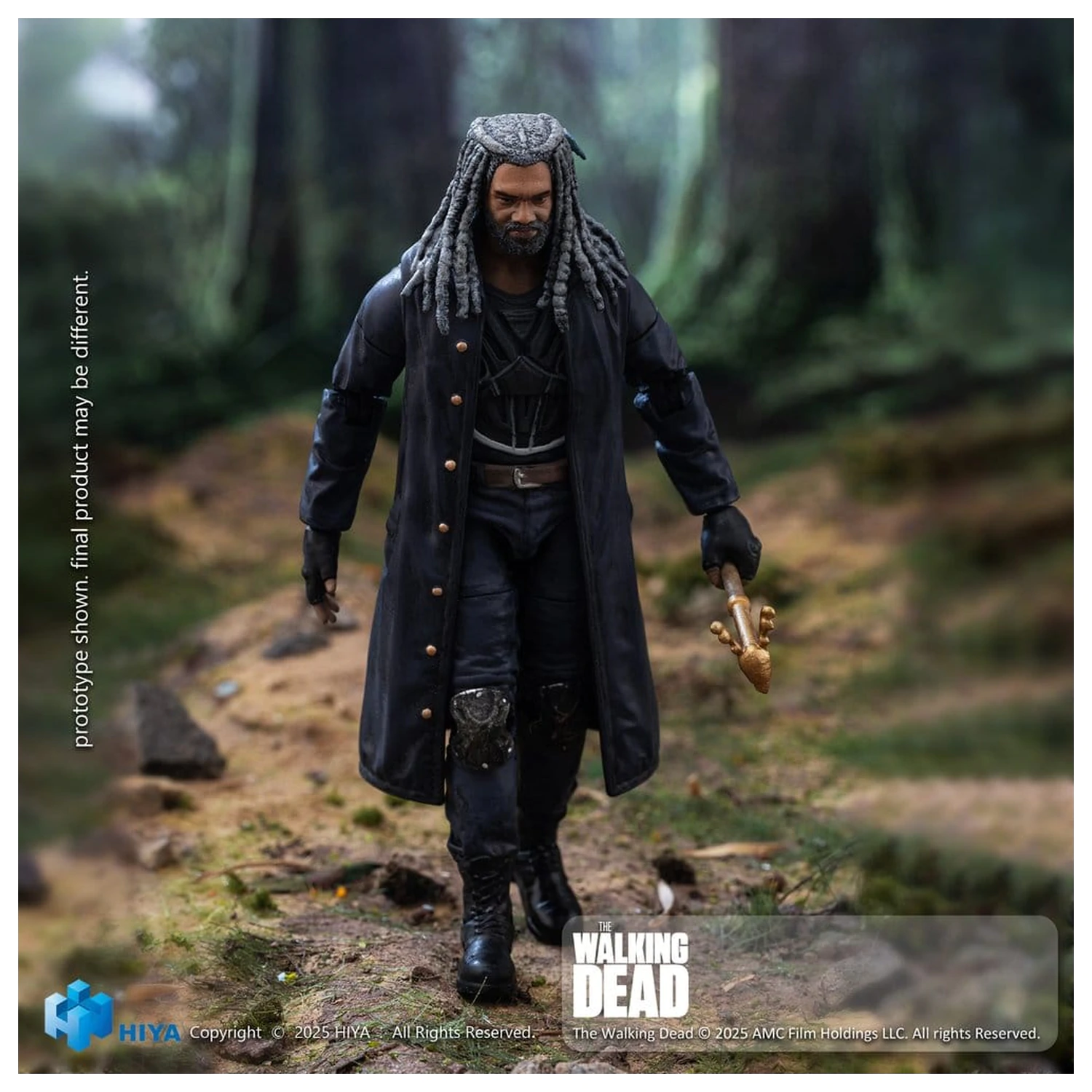 The Walking Dead Exquisite Mini Series figurka akcji 1/18 Ezekiel 11 cm zdjęcie produktu