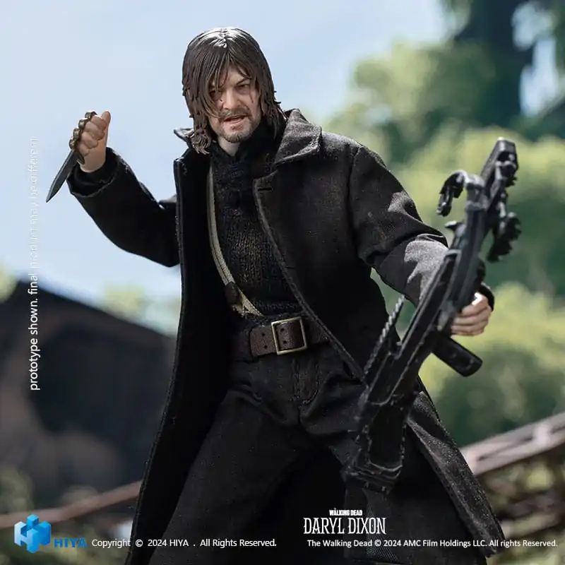The Walking Dead Exquisite Super Series figurka akcji 1/12 Daryl Dixon 16 cm zdjęcie produktu
