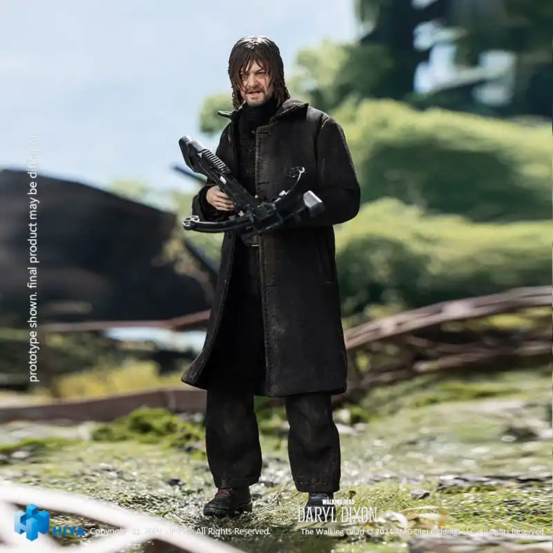 The Walking Dead Exquisite Super Series figurka akcji 1/12 Daryl Dixon 16 cm zdjęcie produktu