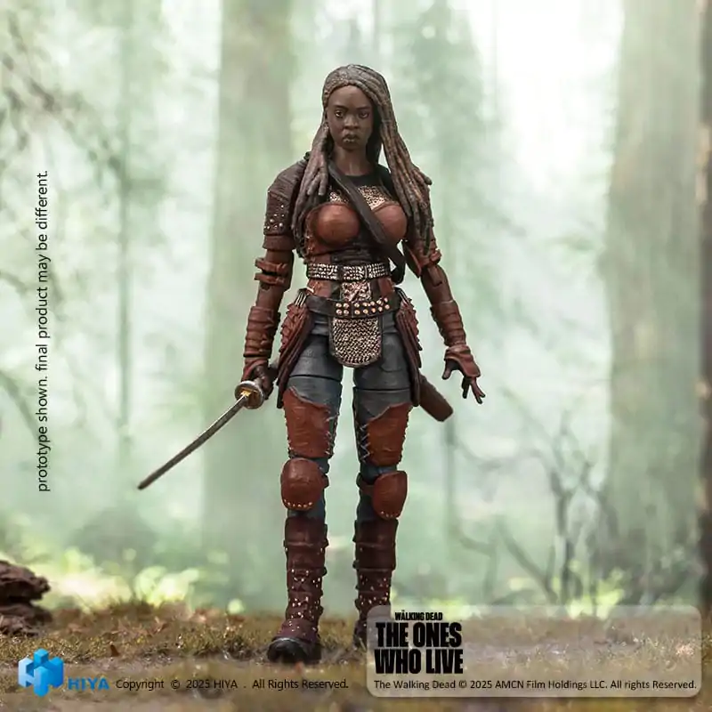 The Walking Dead: The Ones Who Lived Exquisite Mini Figurka Akcji 1/18 Michonne 10 cm zdjęcie produktu